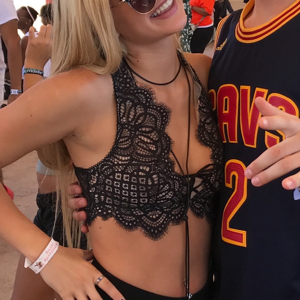 Black Lace Bralette from Victoria’s Secret